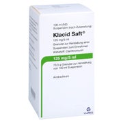 Klacid Saft 125 mg/5 ml bis 20 kg 100 ml