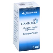 GANFORT 0,3 mg/ml + 5 mg/ml Augentropfen 3 ml