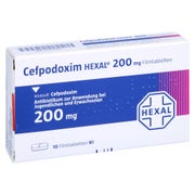 Cefpodoxim Hexal 200 mg Filmtabletten 10 St
