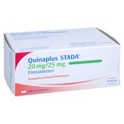 QUINAPLUS STADA 20 mg/25 mg Filmtabletten 100 St
