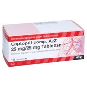 CAPTOPRIL comp. AbZ 25 mg/25 mg Tabletten 100 St