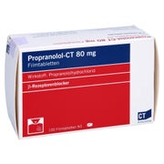 Propranolol-ct 80 mg Filmtabletten 100 St