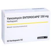 VANCOMYCIN ENTEROCAPS 250 mg Hartkapseln 30 St