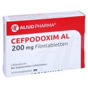 Cefpodoxim AL 200 mg Filmtabletten 10 St