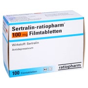 SERTRALIN-ratiopharm 100 mg Filmtabletten 100 St