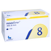 Novofine 8 Kanülen 0,30x8 mm 100 St