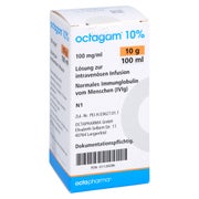 OCTAGAM 10% 10 g IgG Lösung z.intravenös.Infusion 100 ml
