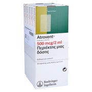 ATROVENT 500 µg/2 ml Fert.Inhal.Eindosisbehält. 50X2 ml