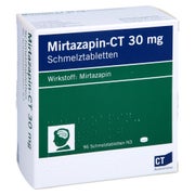 Mirtazapin-ct 30 mg Schmelztabletten 96 St