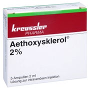 Aethoxysklerol 2% Injektionslösung 5X2 ml