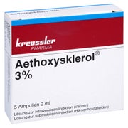 Aethoxysklerol 3% Injektionslösung 5X2 ml