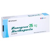 Zonegran 25 mg Hartkapseln 28 St