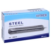 Blutlanzetten Metall Einfach 200 St