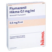 FLUMAZENIL Hikma 0,5 mg/5 ml Injektionslösung 5X5 ml