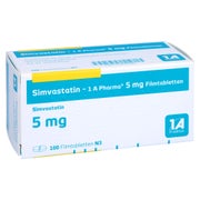 SIMVASTATIN-1A Pharma 5 mg Filmtabletten 100 St