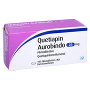 Quetiapin Aurobindo 25 mg Filmtabletten 100 St