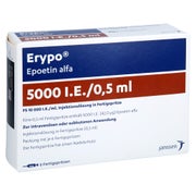 ERYPO FS 5.000 I.E./0,5 ml Fertigspritzen 6X0,5 ml