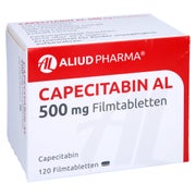 Capecitabin AL 500 mg Filmtabletten 120 St