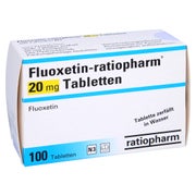 Fluoxetin-ratiopharm 20 mg Tabletten 100 St
