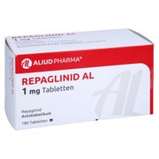 Repaglinid AL 1 mg Tabletten 180 St