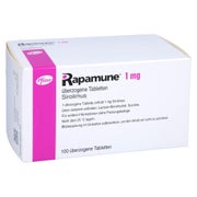Rapamune 1 mg überzogene Tabletten 100 St