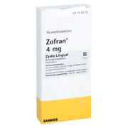 ZOFRAN 4 mg Zydis Lingual Schmelztabletten 10 St