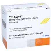 Trusopt Augentropfen 6X5 ml