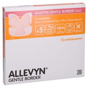 Allevyn Gentle Border Heel Schaumverband 5 St