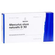 Mercurius Vivus Naturalis D 30 Ampullen 8X1 ml