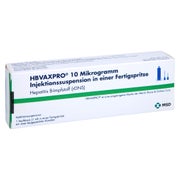 HBVAXPRO 10 µg Inj.-Susp.i.e.Fertigspritze 1 ml
