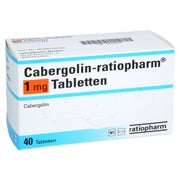 Cabergolin-ratiopharm 1 mg Tabletten 40 St
