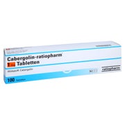 Cabergolin-ratiopharm 1 mg Tabletten 100 St