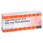 Ciprofloxacin AbZ 250 mg Filmtabletten 20 St