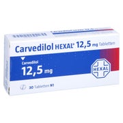 Carvedilol Hexal 12,5 mg Tabletten 30 St