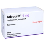 Advagraf 1 mg Hartkapseln retardiert 100 St
