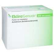 EKLIRA Genuair 322 µg Pulver zur Inhalation 3x60ED 3 St