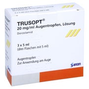 Trusopt 20 Mg/ml Augentropfen 3X5 ml