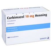 Carbimazol 10 mg Henning Filmtabletten 100 St