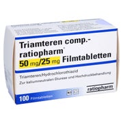 TRIAMTEREN comp.-ratiopharm 50 mg/25 mg Filmtabl. 100 St