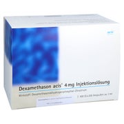 Produktabbildung: DEXAMETHASON acis 4 mg Injektionslsg.Ampullen 100 St