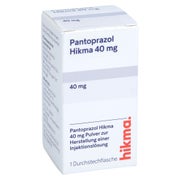 PANTOPRAZOL Hikma 40 mg Pulver z.Herst.e.Inj.-Lsg. 1 St