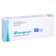 Zonegran 50 mg Hartkapseln 28 St