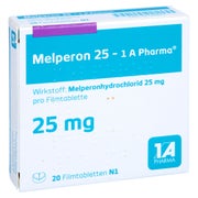 Melperon 25-1a Pharma Filmtabletten 20 St