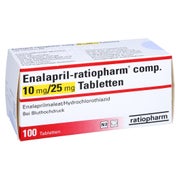ENALAPRIL-ratiopharm comp.10 mg/25 mg Tabletten 100 St