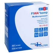 Mullkompressen 10x10 cm steril 8fach 25X2 St