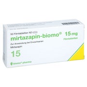 Mirtazapin-biomo 15 mg Filmtabletten 50 St