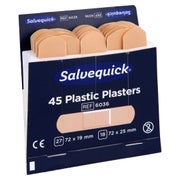 Salvequick Pflasterstrips Wasserfest Ref 45 St