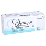 Diane 35 Überzogene Tabletten 6X21 St