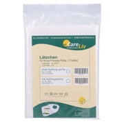 Lätzchen Erw.folie/frottee weiß Auffangt 1 St