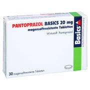 PANTOPRAZOL BASICS 20 mg magensaftres.Tabletten 30 St
